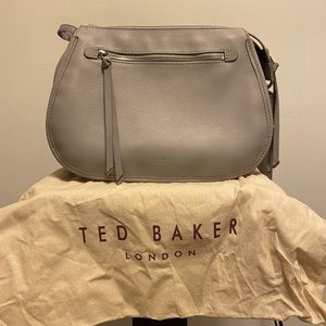 Ted Baker Heatherr Curved Leather Crossbody Bag